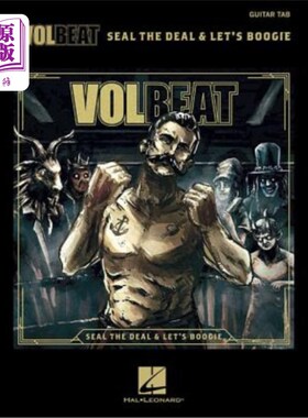 海外直订Volbeat - Seal the Deal & Let's Boogie: Tab Transcriptions with Lyrics Volbeat-敲定交易&让我们一起来布吉：