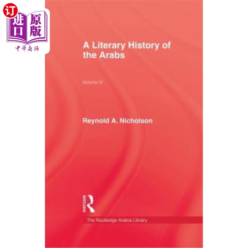 海外直订Literary History of the Arabs 阿拉伯文学史