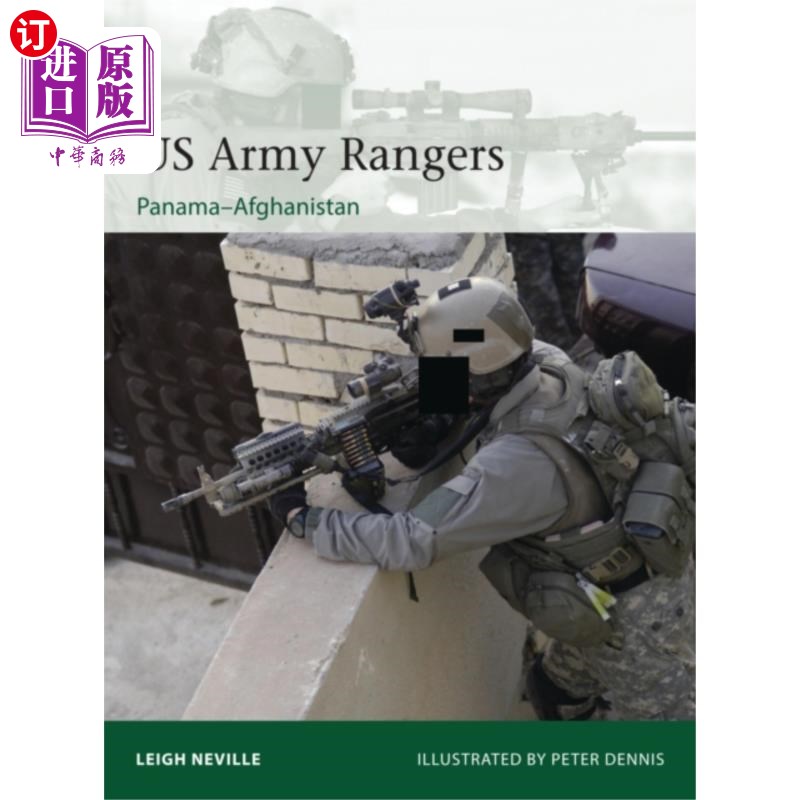 海外直订古英语 US Army Rangers 1989-2015 1989-2015年美国陆军游骑兵