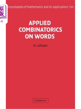 海外直订Applied Combinatorics on Words 词的应用组合学