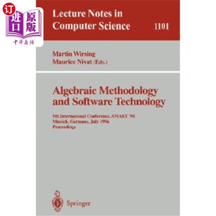 5th Methodology Software 代数方法和软件技术 第5届国 Conference 海外直订Algebraic International Technology and Ama
