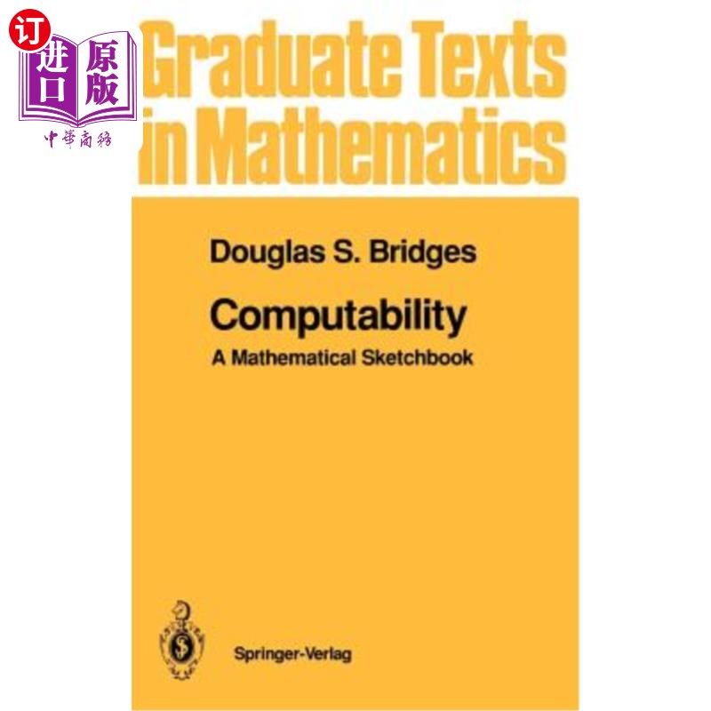 海外直订Computability: A Mathematical Sketchbook 可计算性：数学画册