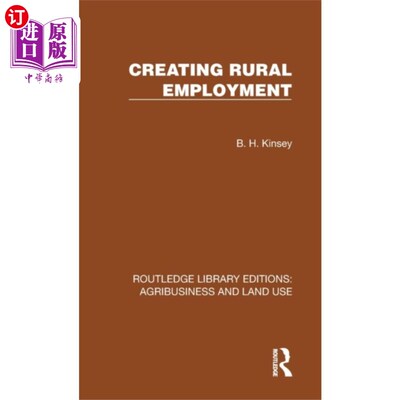 海外直订Creating Rural Employment 创造农村就业