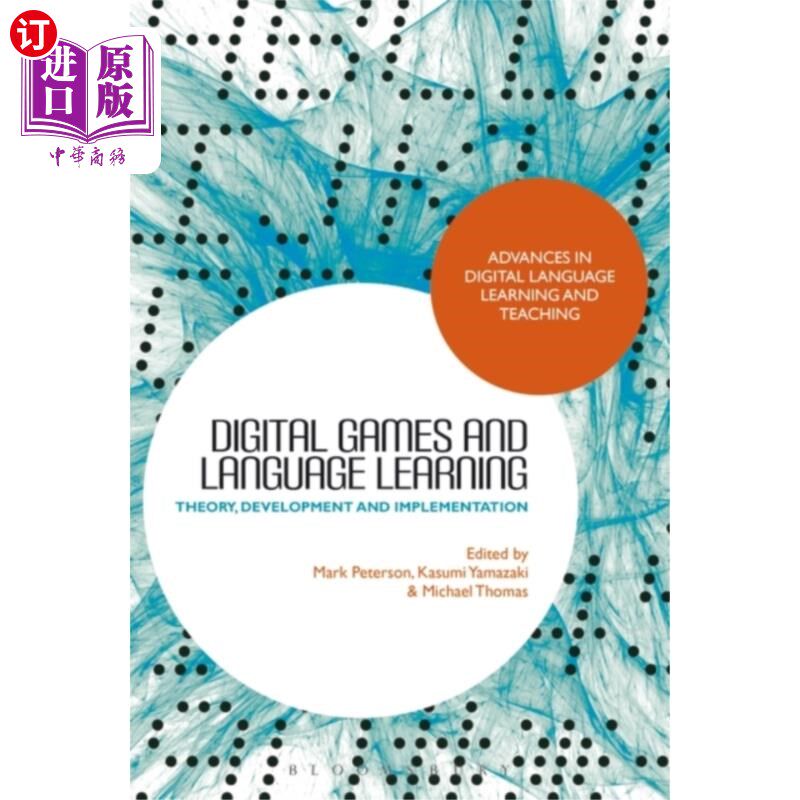 海外直订Digital Games and Language Learning 数字游戏和语言学习