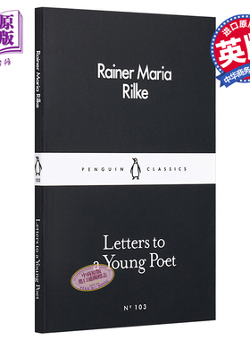 里尔克 给青年诗人的信 LBS 103 Letters to a Young Poet 英文原版 小黑书 103 致一位青年诗人的信 企鹅经典 【中商原版】