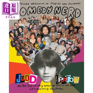 Judd 一生 贾德阿帕图 故事与插图 预售 Nerd 英文原版 Apatow Obsession 迷恋 Lifelong 中商原版 Comedy 喜剧迷