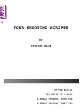 海外直订Four Shooting Scripts 四个拍摄剧本