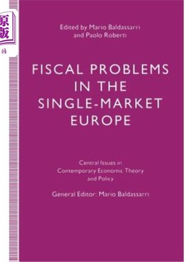 海外直订Fiscal Problems in the Single-Market Europe 欧洲单一市场的财政问题