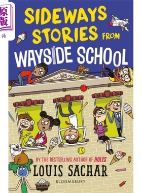 Sideways Stories from Wayside School 歪歪路小学1 英文原版 小初文学 儿童图画故事 章节桥梁书 Louis Sachar【中商原版】