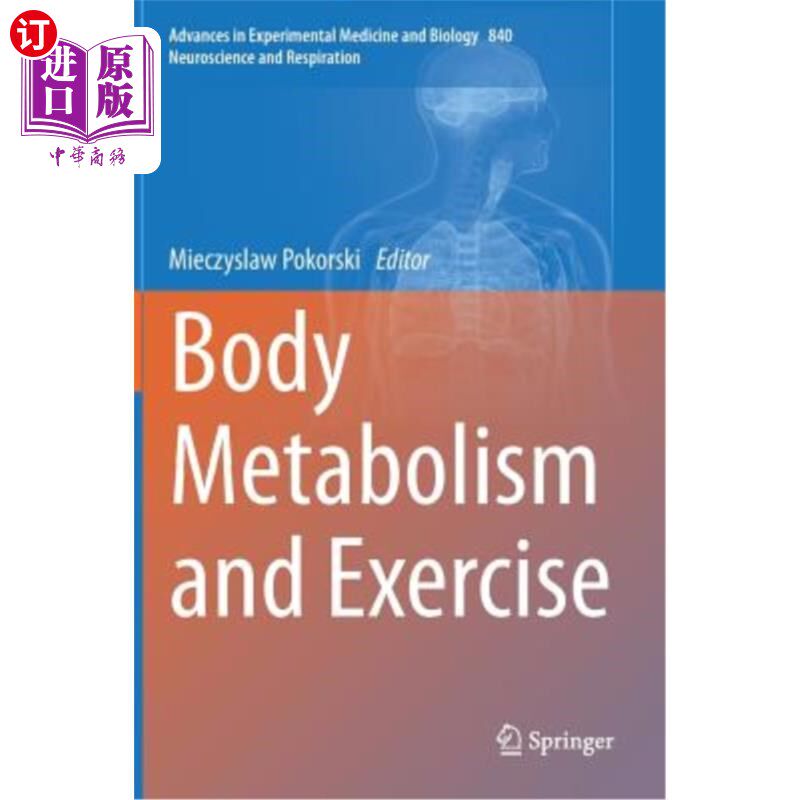 海外直订医药图书Body Metabolism and Exercise 身体代谢与运动