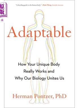 预售 适应力 你的独特身体如何真正运作 以及我们的生物学如何将我们团结在一起 英文原版 Adaptable Herman【中商原版】