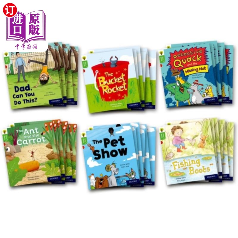 海外直订Oxford Reading Tree Story Sparks: Oxford Level 2... 牛津阅读树故事火花:牛津2级:类包36