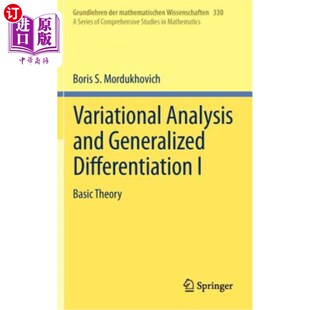Generalized Differentiation 变分分析与广义微分I Analysis 基本理论 Theory and Basic 海外直订Variational