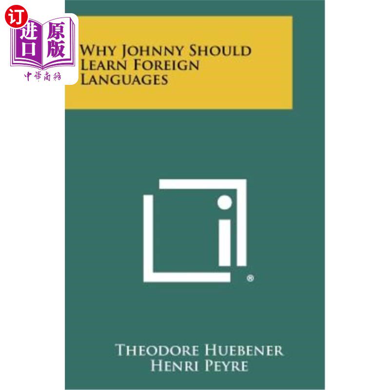 海外直订Why Johnny Should Learn Foreign Languages 为什么约翰尼要学外语