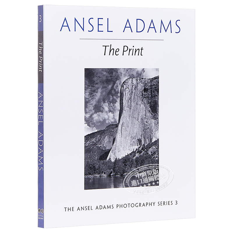预售 Ansel Adams: The Print 进口艺术 安塞尔亚当斯：冲印 黑白摄影大师摄影集【中商原版】