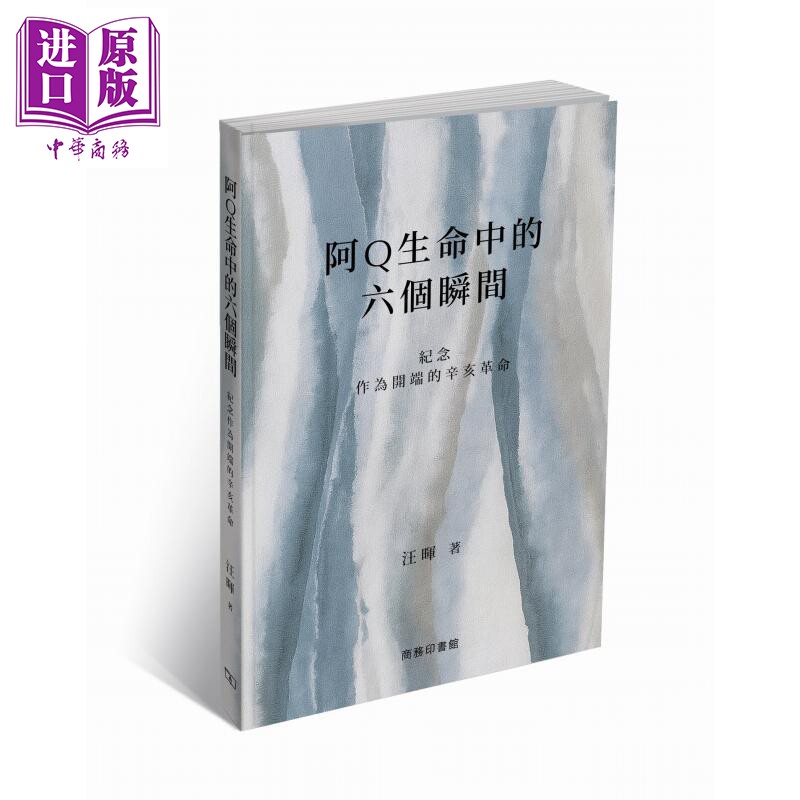预售 阿Q生命中的六个瞬间 纪念作为开端的辛亥革命 港台原版 汪晖 香港商务印书馆【中商原版】