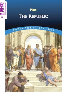 【中商原版】理想国 英文原版 The Republic Dover Thrift Editions Plato 哲学
