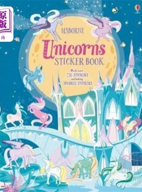 海外直订Unicorns Sticker Book 独角兽贴纸书