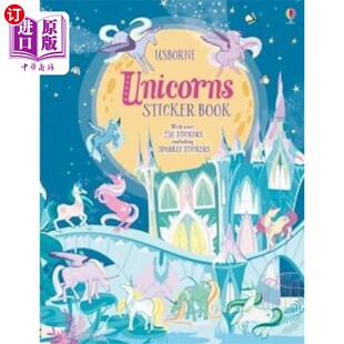 海外直订Unicorns Sticker Book 独角兽贴纸书