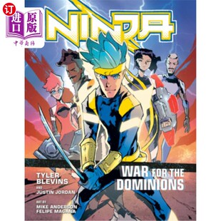 海外直订Ninja: War for the Dominions: [A Graphic Novel] 忍者：领土之战：[漫画小说]