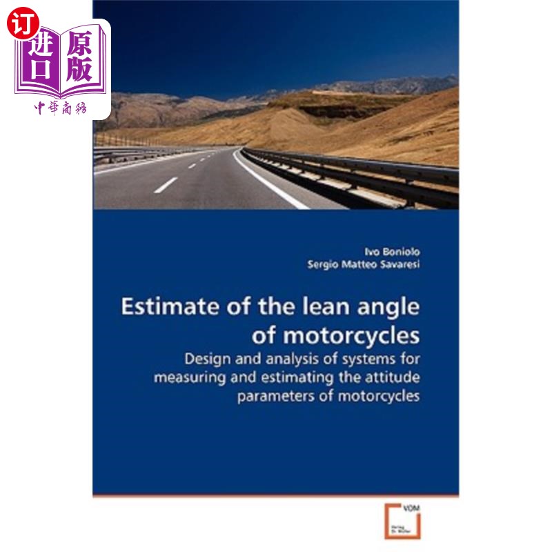 海外直订Estimate of the Lean Angle of Motorcycles 摩托车倾斜角的估算