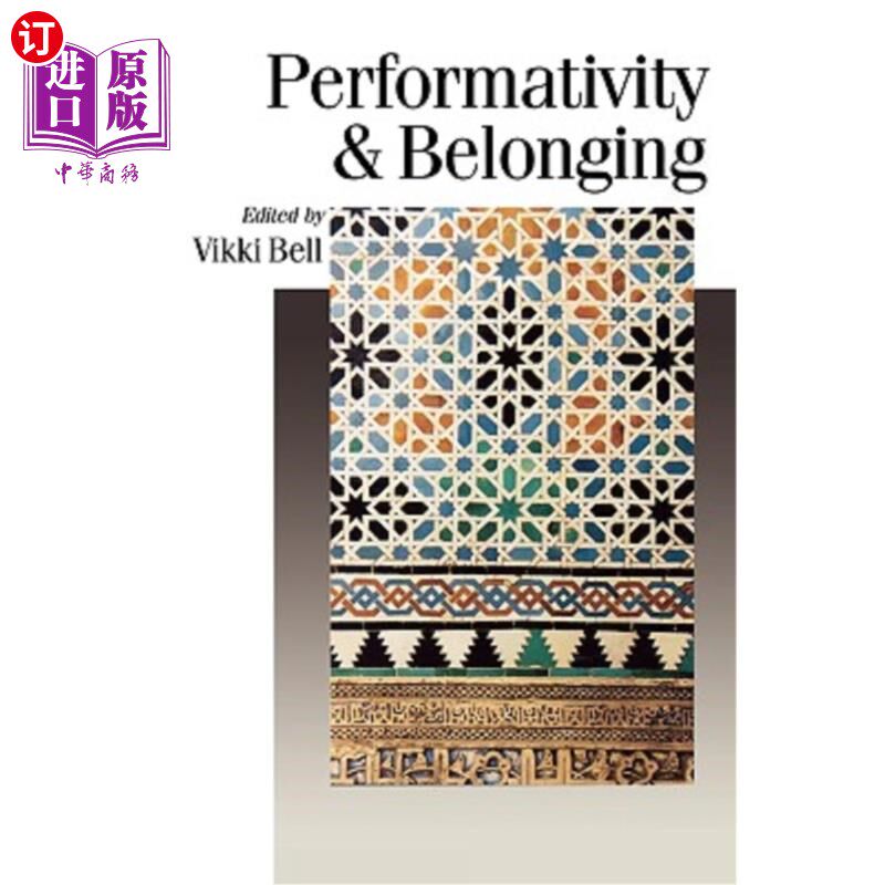 海外直订Performativity & Belonging 表演性与归属感