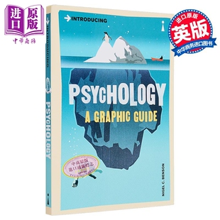 科普读物 英文原版 Nigel Guide Psychology Graphic 中商原版 心理学图画认识指南 Benson Introducing