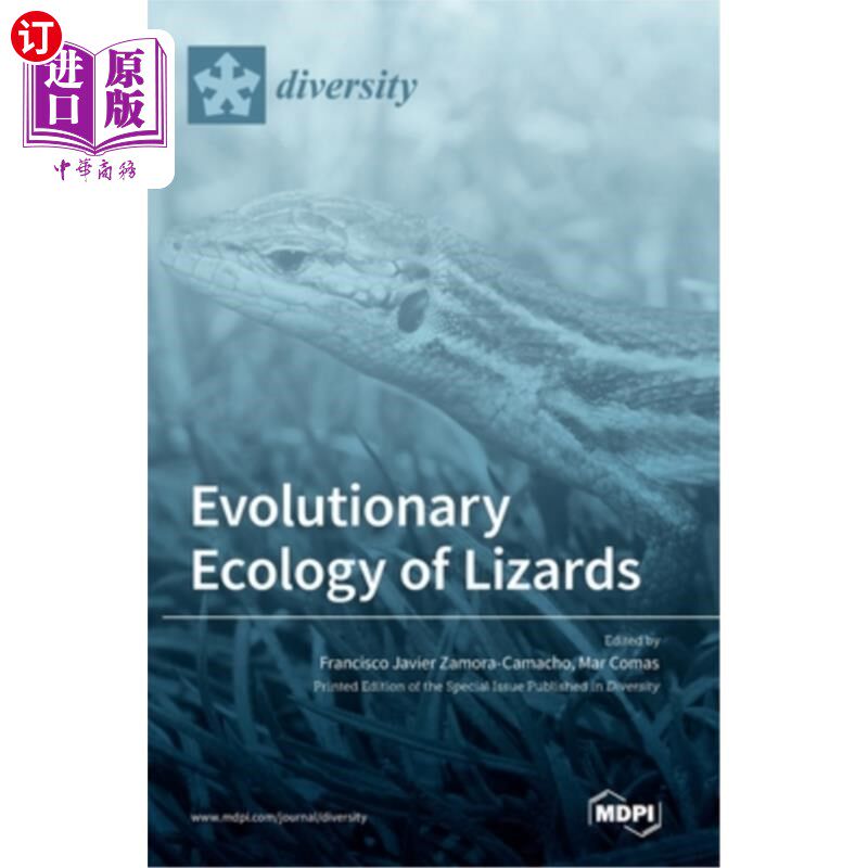 海外直订Evolutionary Ecology of Lizards 蜥蜴的进化生态学