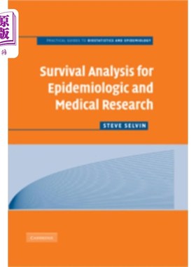 海外直订医药图书Survival Analysis for Epidemiologic and Medical ... 流行病学和医学研究的生存分析