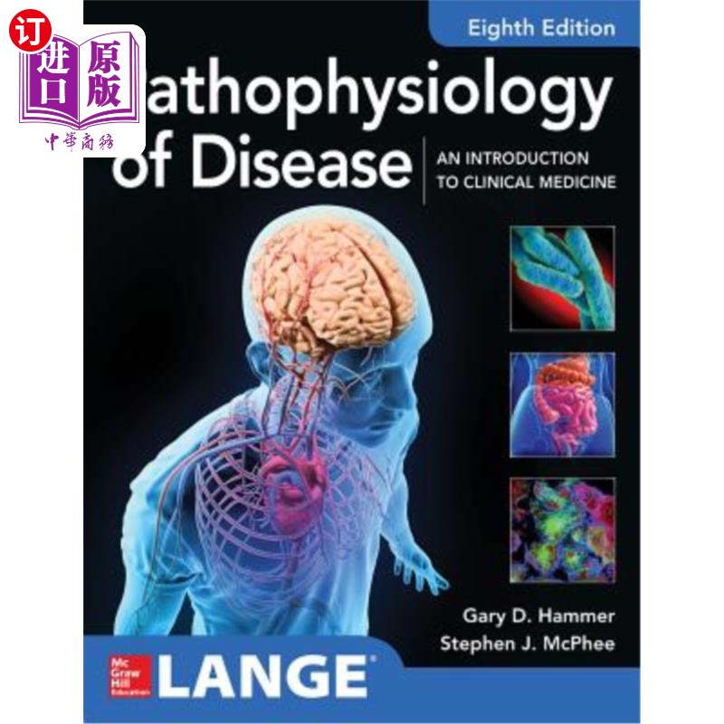 海外直订医药图书Pathophysiology of Disease: An Introduction to Clinical Medicine 8e 疾病病理生理学:临床医学导论8e