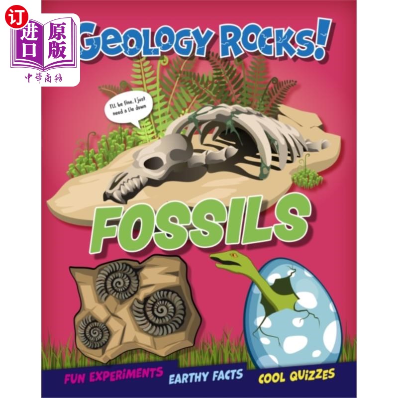 海外直订Geology Rocks!: Fossils 地质岩石!:化石