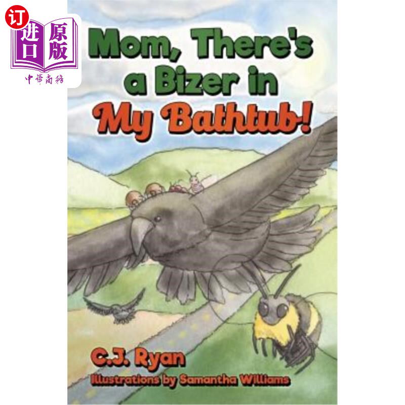 海外直订Mom, There's a Bizer in My Bathtub! 妈妈，我的浴缸里有个小东西！