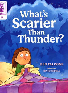 什么比雷声更可怕 What's Scarier Than Thunder 英文原版 幽默搞笑图画书 亲子读物 儿童绘本 精装 进口童书【中商原版】
