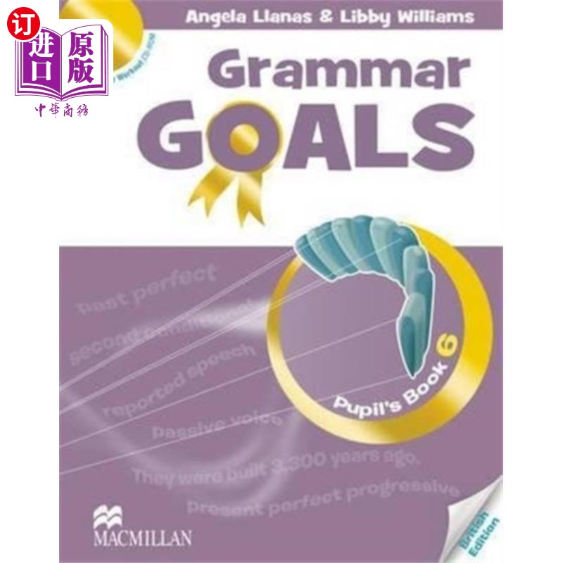 海外直订Grammar Goals Level 6 Pupil's Book Pack 语法目标6级小学生的书包