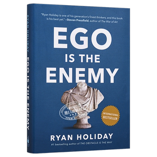 绝对自控 硬派自我管理手册 英文原版 Ego Is The Enemy Ryan Holiday Portfolio 【中商原版】