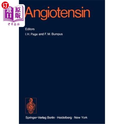海外直订医药图书Angiotensin 血管紧张素