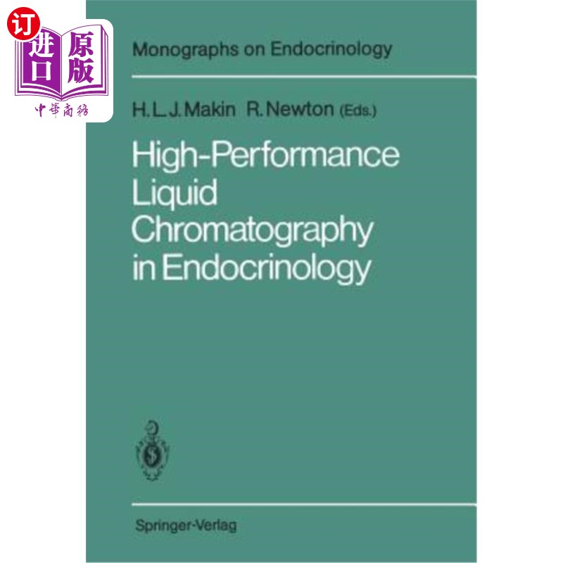 海外直订医药图书High-Performance Liquid Chromatography in Endocrinology 高效液相色谱在内分泌学中的应用
