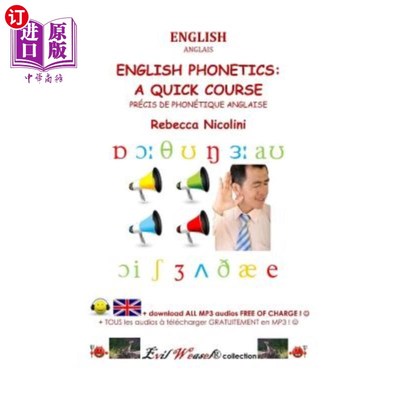 海外直订Precis de Phonetique Anglaise: Color version 英文语音摘要:彩色版本