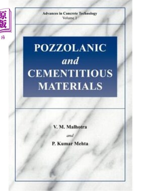 海外直订Pozzolanic and Cementitious Materials 火山灰和胶凝材料