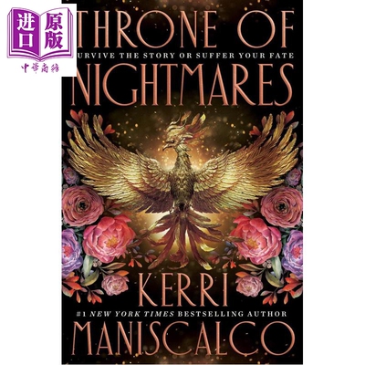 预售 Prince of Sin系列 第3部 噩梦之座 英文原版 Throne of Nightmares Kerri Maniscalco【中商原版】