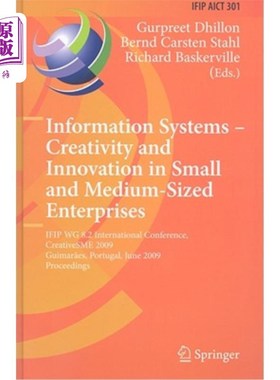 海外直订Information Systems--Creativity and Innovation in Small and Medium-Sized Enterpr 信息系统——中小企业的创造
