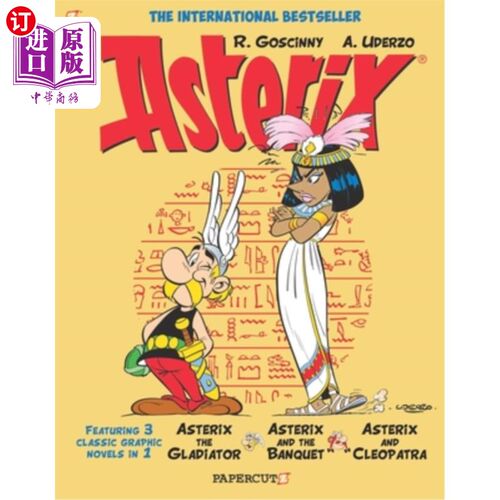 海外直订Asterix Omnibus Vol. 2: Collects Asterix the Gladiator, Asterix and the Banquet, 阿斯特里克斯综合卷2：收集