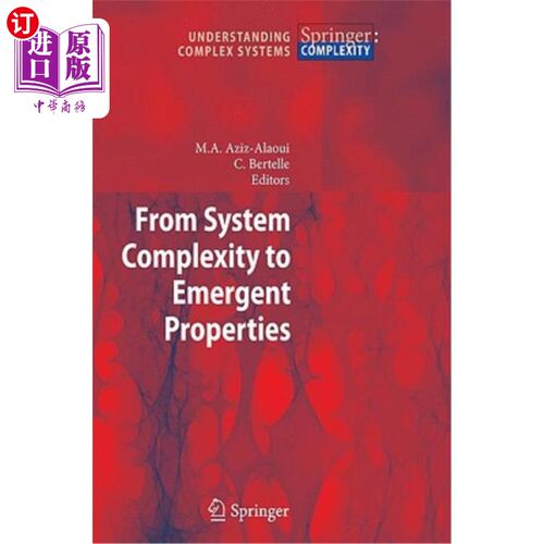 海外直订From System Complexity to Emergent Properties 从系统复杂性到应急特性