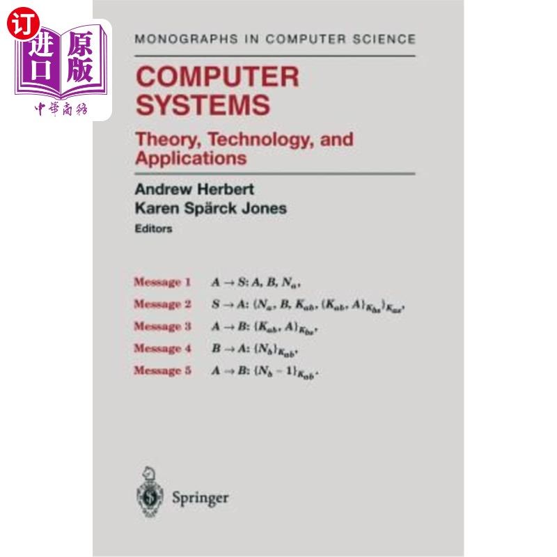 海外直订Computer Systems: Theory, Technology, and Applications 计算机系统：理论、技术和应用