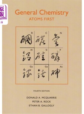 海外直订General Chemistry: Atoms First 普通化学：Rsc