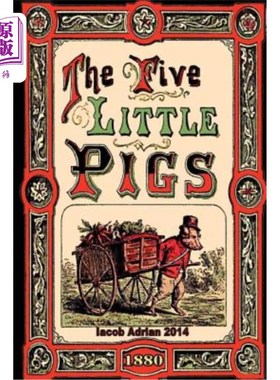 海外直订The five little pigs (1880) 五只小猪（1880）