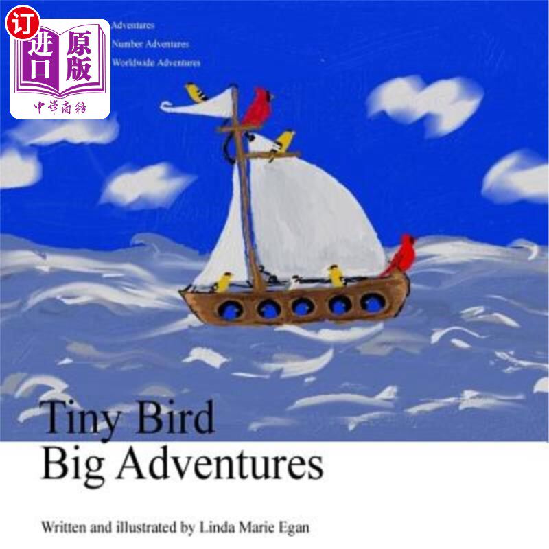 海外直订Tiny Bird Big Adventures 《小鸟大冒险》