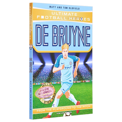 预售 足球英雄系列 德布劳内收集 比利时球星 De Bruyne Collect them all 英文原版 Matt Oldfield 生活休闲【中商原版】