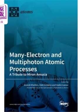 海外直订Many-Electron and Multiphoton Atomic Processes: A Tribute to Miron Amusia 多电子和多光子原子过程:对米隆·阿