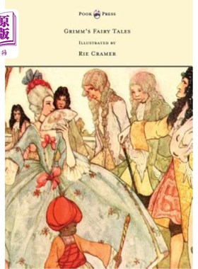 海外直订Grimm's Fairy Tales - Illustrated by Rie Cramer 格里姆的童话-由瑞克雷默插图